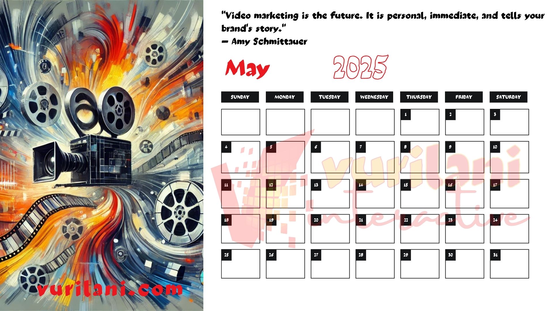 vurilani-2025calendar-may Vurilani-2025Calendar-May Free 2025 Calendar