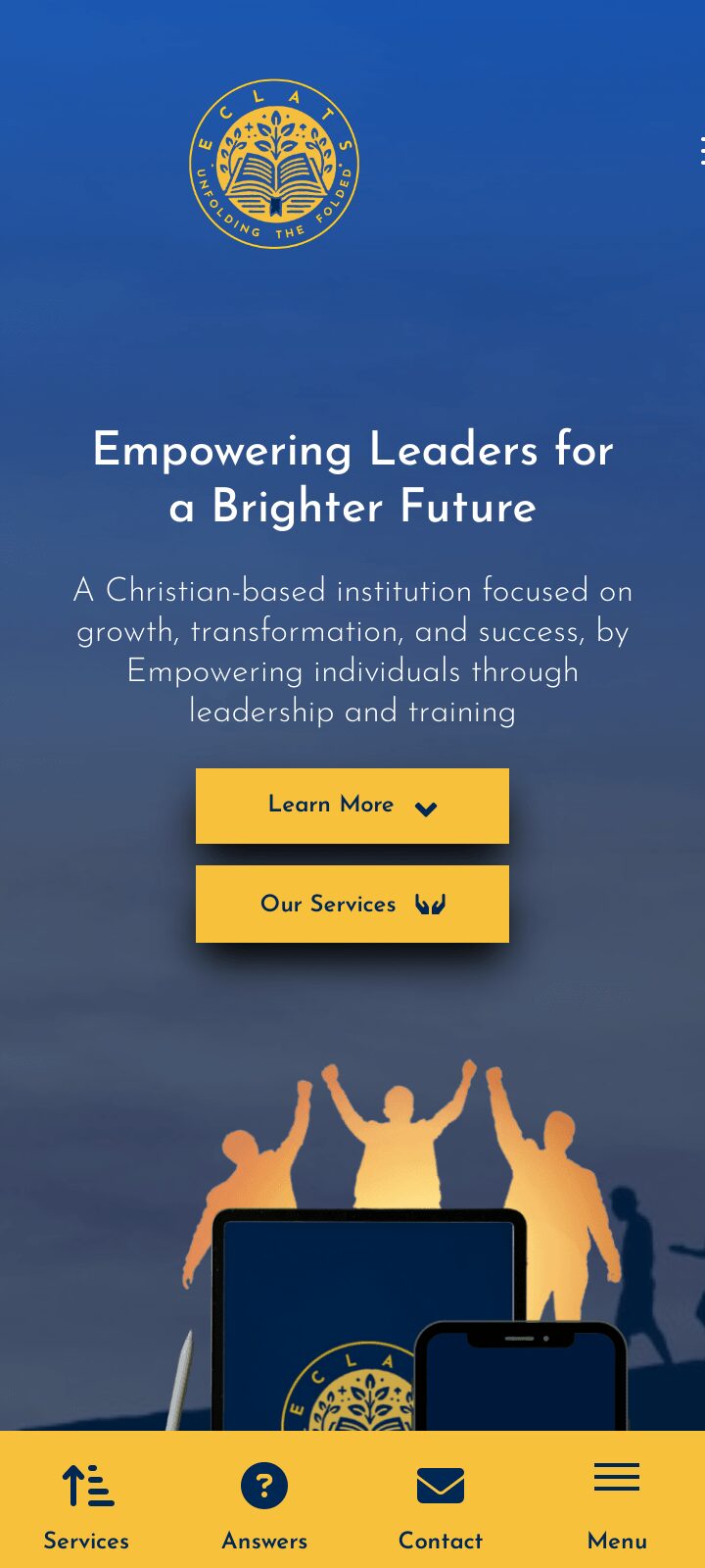screenshot-1 Eclats Leadership &Amp; Training - Mobile Screenshot 1