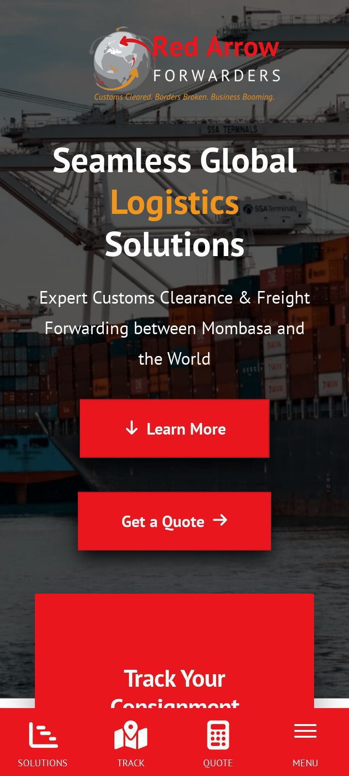 screenshot-1 Red Arrow Forwarders