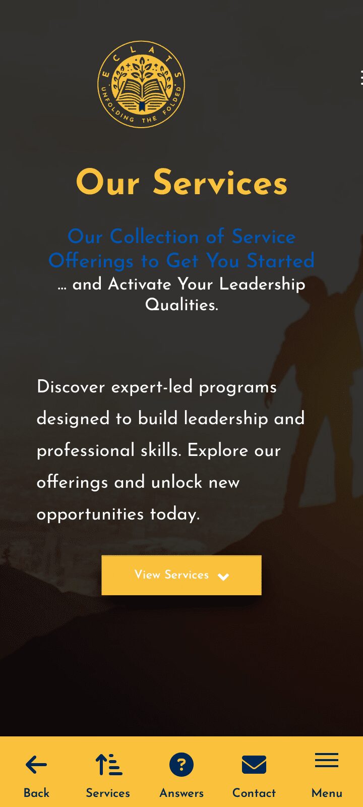 screenshot-2 Eclats Leadership &Amp; Training - Mobile Screenshot 2
