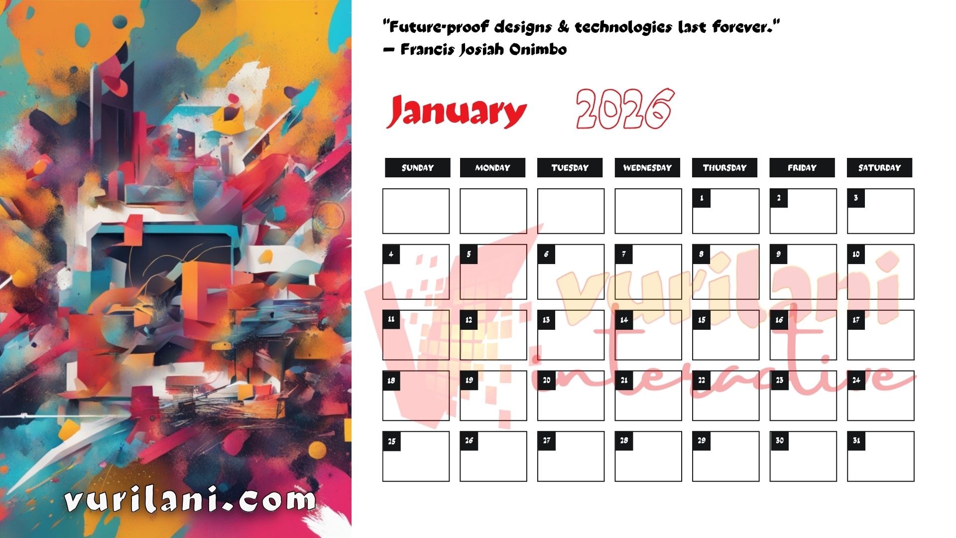 vurilani-2026calendar-jan Your Free Vurilani 2026 Calendar - January