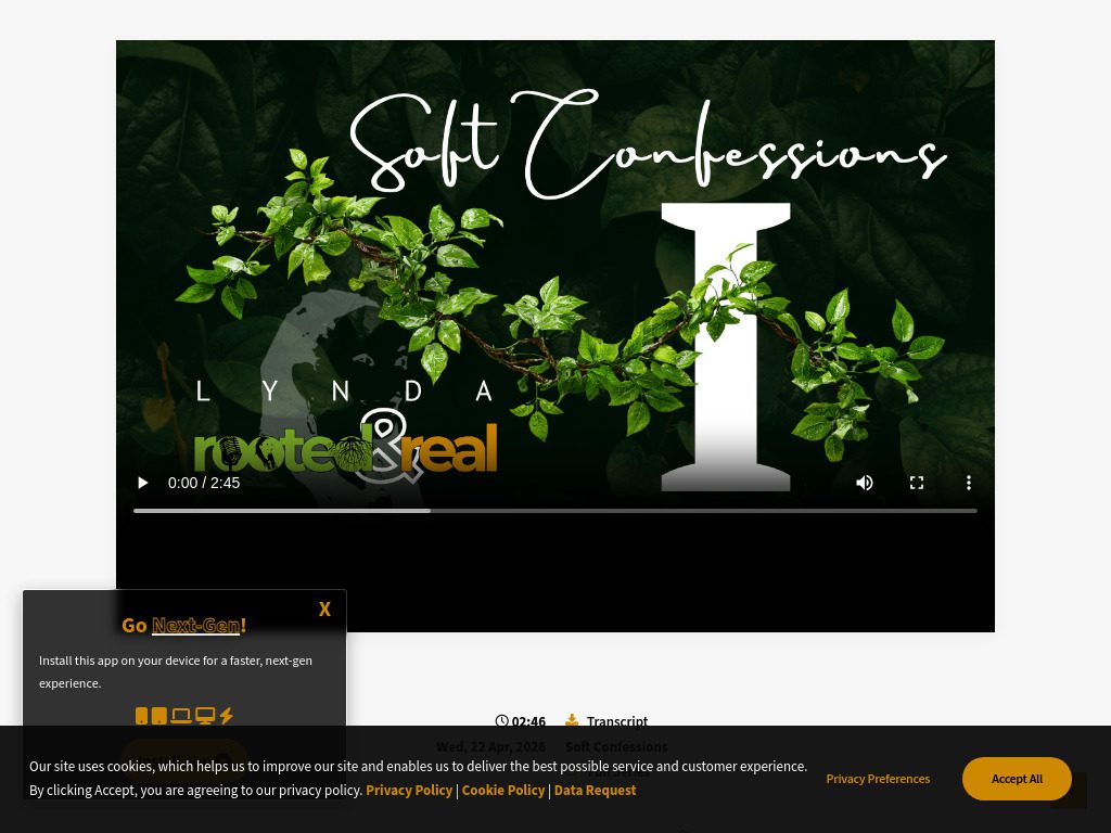 rooted-screenshot-5 Work - Lynda: Rooted&Amp;Real