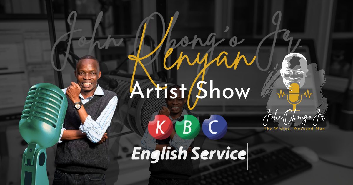 John obong'o jr. On the kenyan artist show