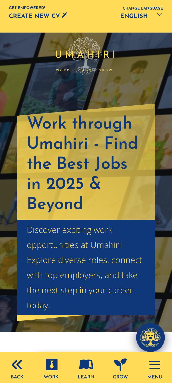 Umahiri Work In English